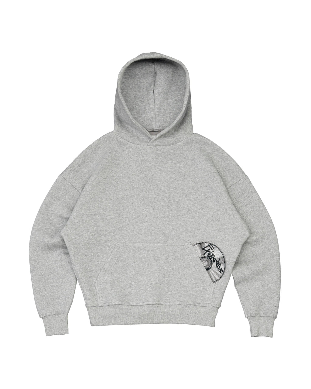 Episodes Disc Hoodie Grey [630GSM]