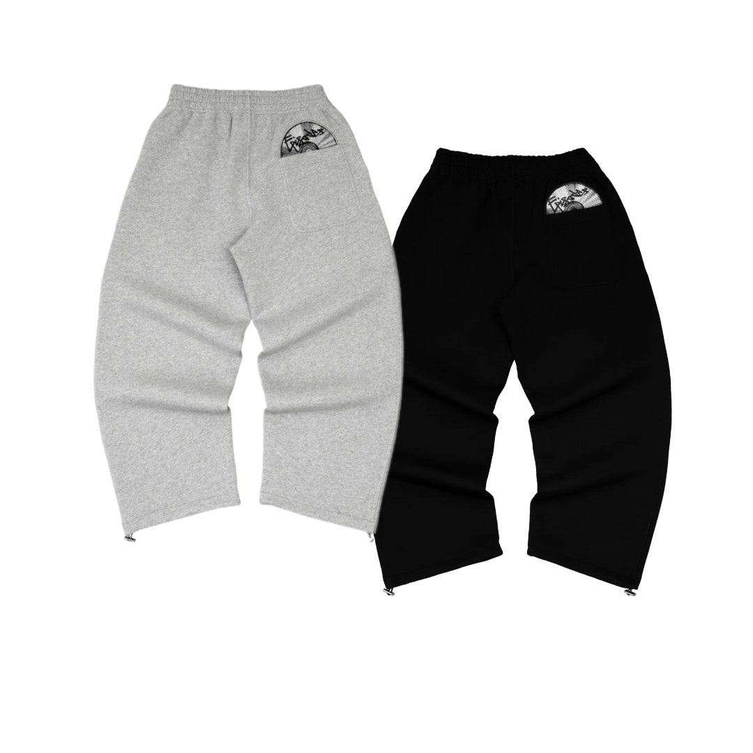 episodes Disc Baggy Joggers Grey [630GSM]